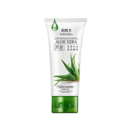 Pafeka Aloe Vera Exfoliating Gel Facial Gel Deep Gentle Cleansing Mud Bao Exfoliating Scrub