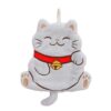 Lucid Cat Wall-mounted Convenient Hand Towel Cute Children's Toilet and Kitchen Dual-use Cartoon Towel for Hair