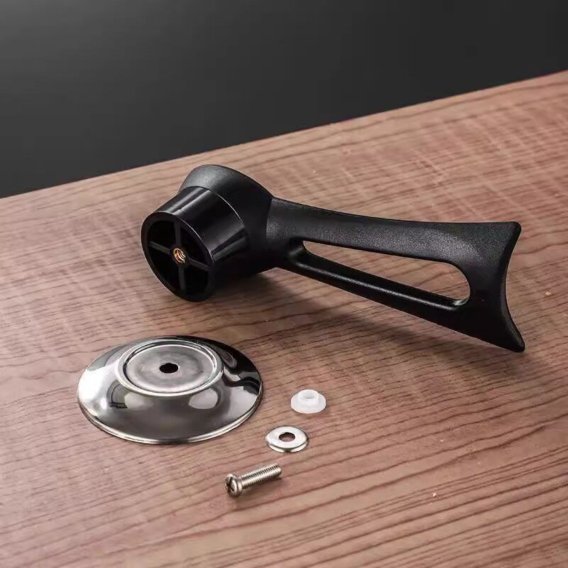 Long Handle Standable Pot Lid Handle Top Cap Household Tempered Glass Wok Lid Handle Anti-Scalding Handle Standable Button