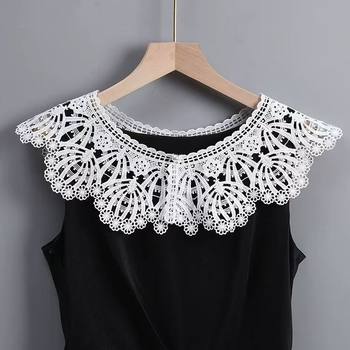 Lace Decorative Cloud Shoulder Versatile Fake Collar Hollow Women's Lace Collar Shawl