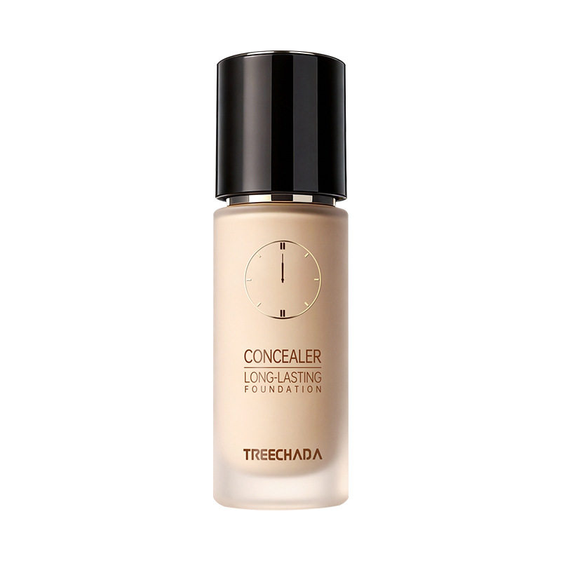 General Trade Thailand Treechada 24-Hour Liquid Foundation Concealer, Long-Lasting, Moisturizing, Long-Lasting, Non-Stuck Powder