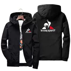 Cross-border jacket men's spring and autumn fashion loose cardigan zipper jacket fashion brand casual all-match hooded jacket