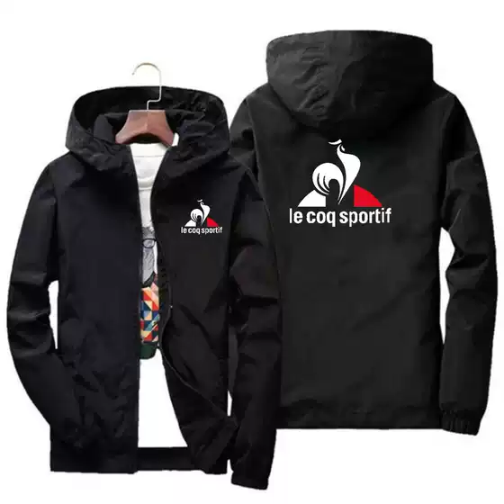 Cross-border jacket men's spring and autumn fashion loose cardigan zipper jacket fashion brand casual all-match hooded jacket