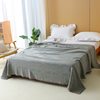 Yutaiyuan Bamboo and Hemp Tassel Cover Blanket Air Conditioning Blanket Comfortable Breathable Sofa Blanket Bacteriostatic Office Nap Blanket