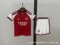 26-27 children's clothing Arsenal home jersey