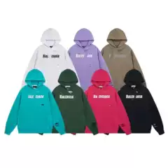 Correct Paris B home hooded sweatshirt classic models art broken holes padded inner two-piece set of men and women couples hoodie