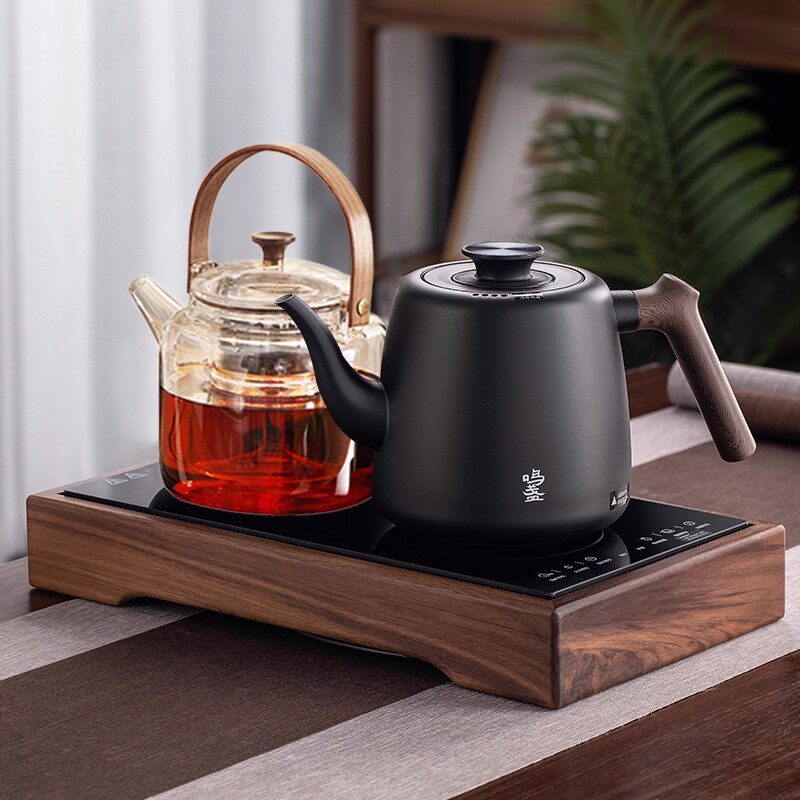 Integrated Tea Table with Electric Kettle and Ceramic Stove for Brewing Tea, Automatic Water Filling, Electric Tea Stove, Electric Kettle