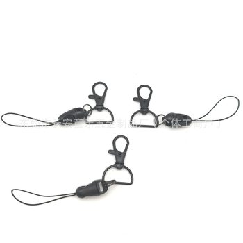 in stock wholesale zinc alloy dog buckle fish mouth buckle lobster buckle plus lightning buckle webbing brand lanyard luggage accessories