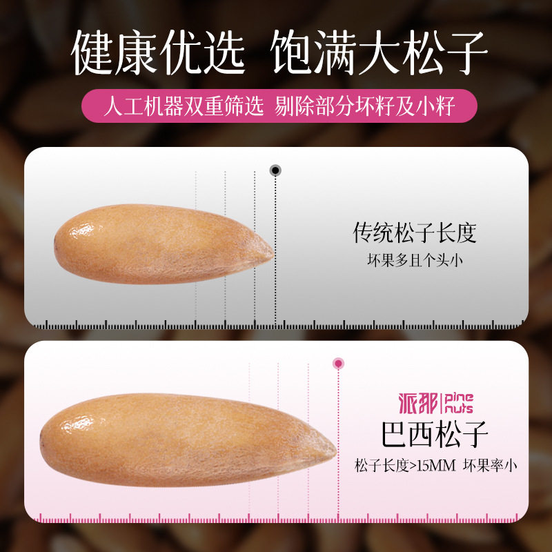 2025 New Arrivals Brazilian Pine Nuts Pakistani Pine Nuts Custom Oem Origin Afghanistan