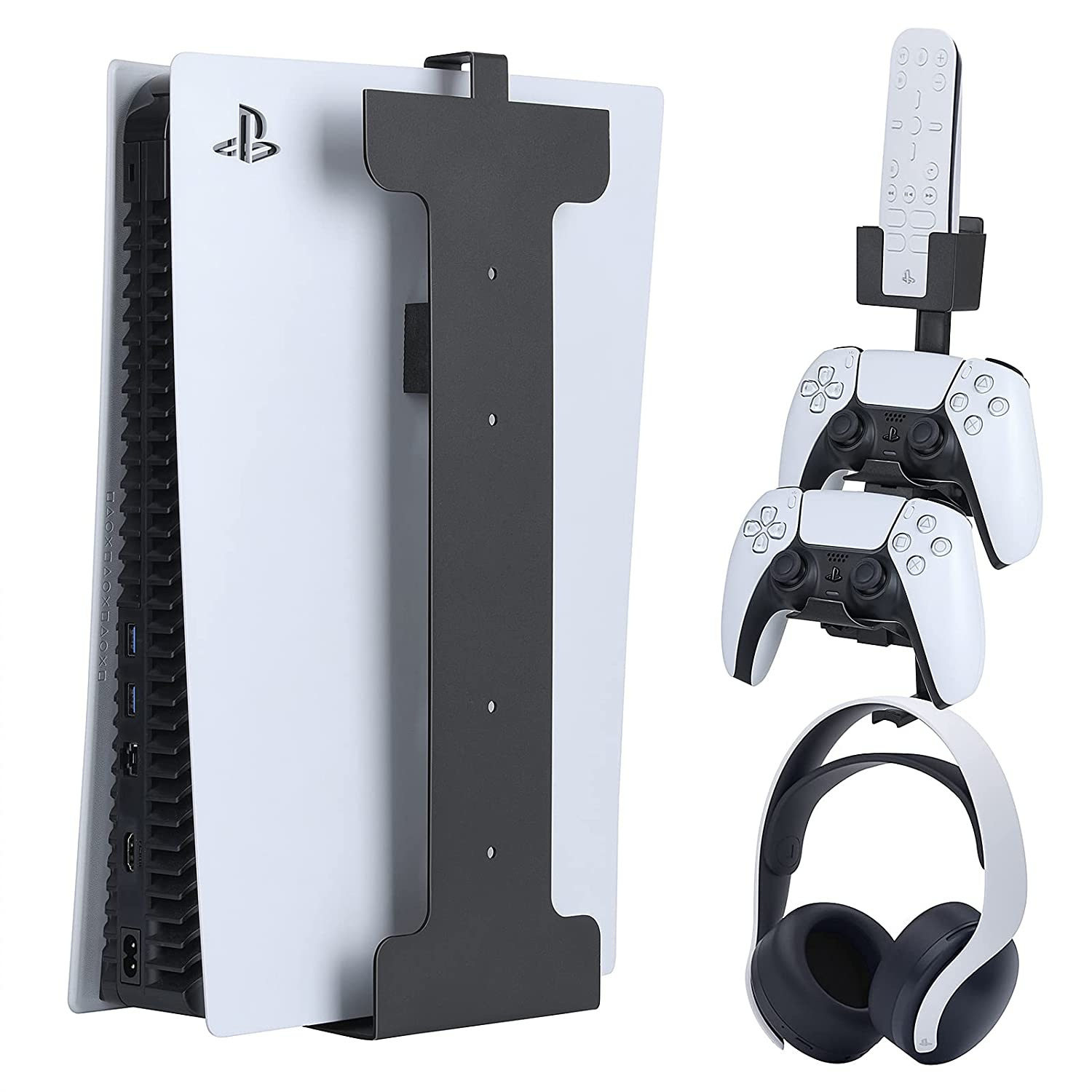 PS5 game console Universal Wall Mount host storage bracket gamepad headset rack PS5 host bracket