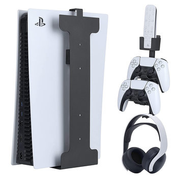 PS5 game console Universal Wall Mount host storage bracket gamepad headset rack PS5 host bracket