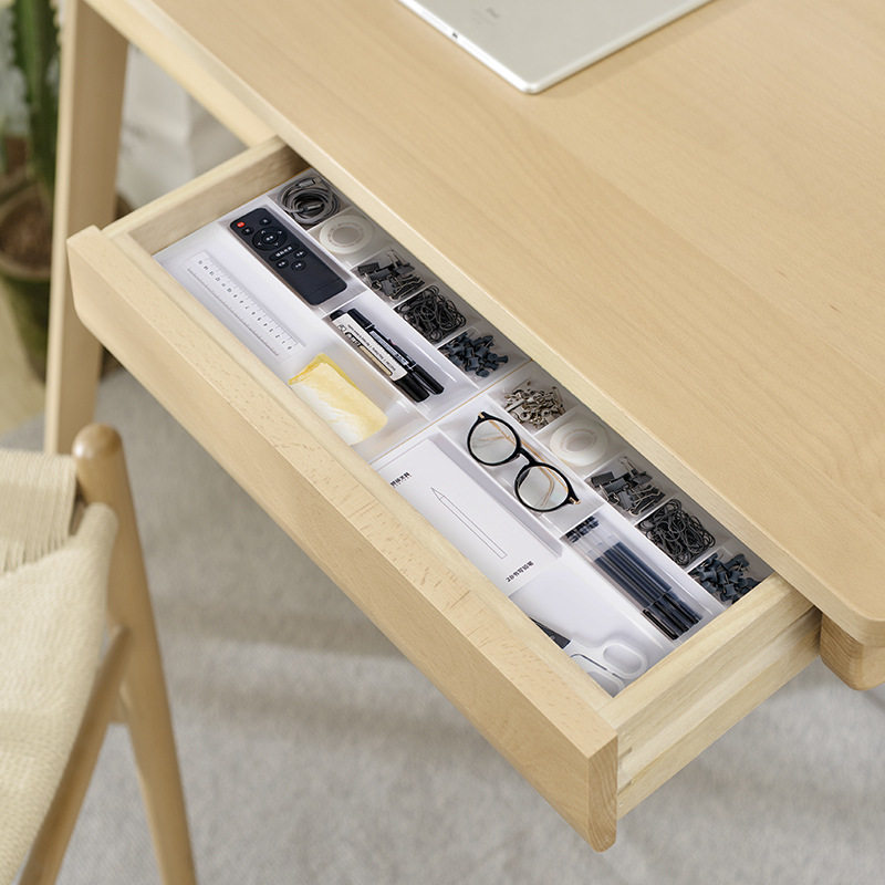 Desktop Office Supplies Organize Storage Box Plastic Drawer Separator Tray Stationery Pen Note Paper Storage Tray