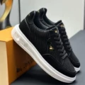 Black leather shoes - size [insert size here]