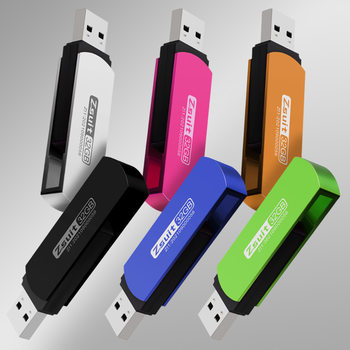 U disk factory personality gift making creative rotating U disk 32G high speed storage usb2.0 lettering 64G USB disk