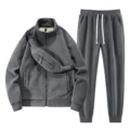 Gray + shoulder bag