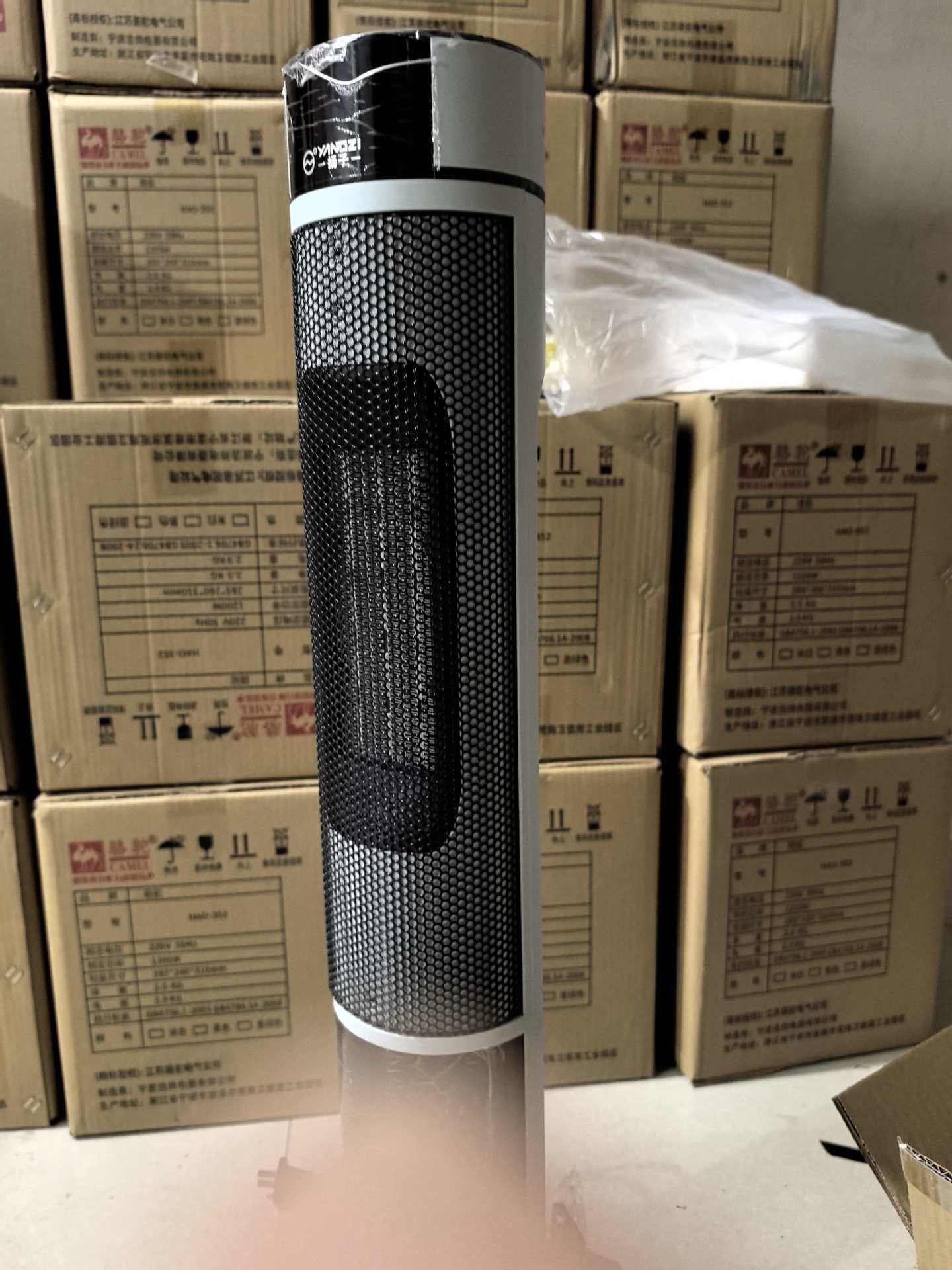 新款火焰取暖器家用节能遥控电暖气暖风机立式电暖炉暖气扇小空调