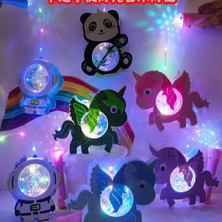 Mid-Autumn Festival Lantern Festival Music Lantern Colorful Light Music Shake Hot Selling Portable Lantern Toys