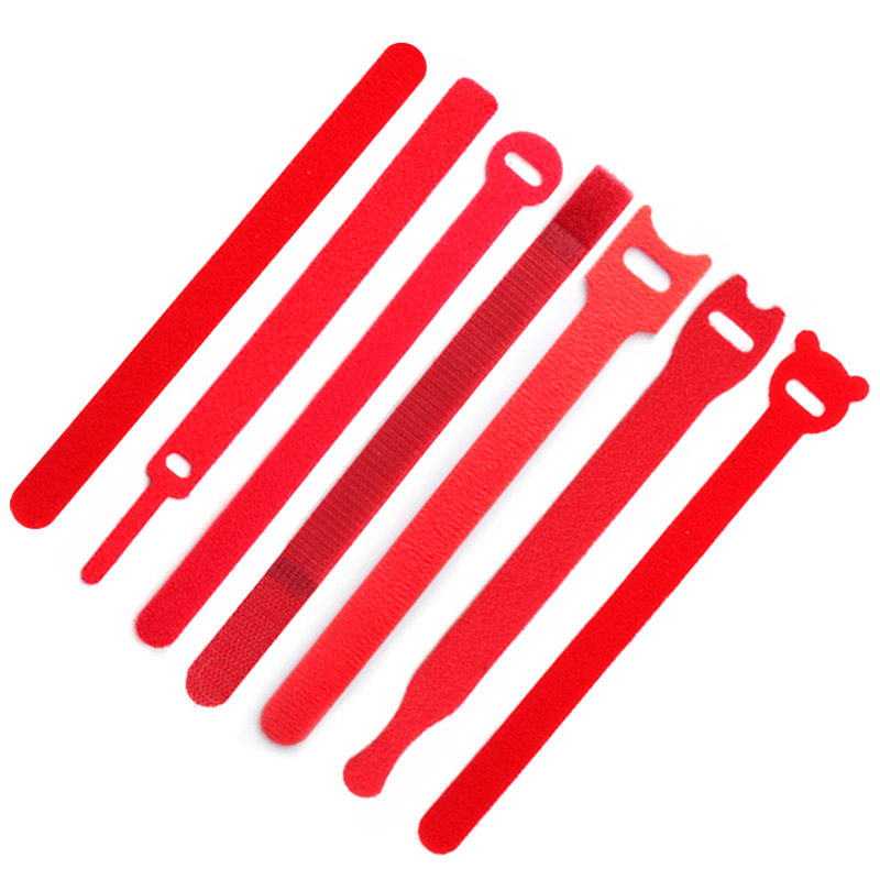 Nylon Velcro Strap Back-to-back Cable Tape Data Cable Storage Belt Back-to-back Velcro Strap Velcro Cable Tie