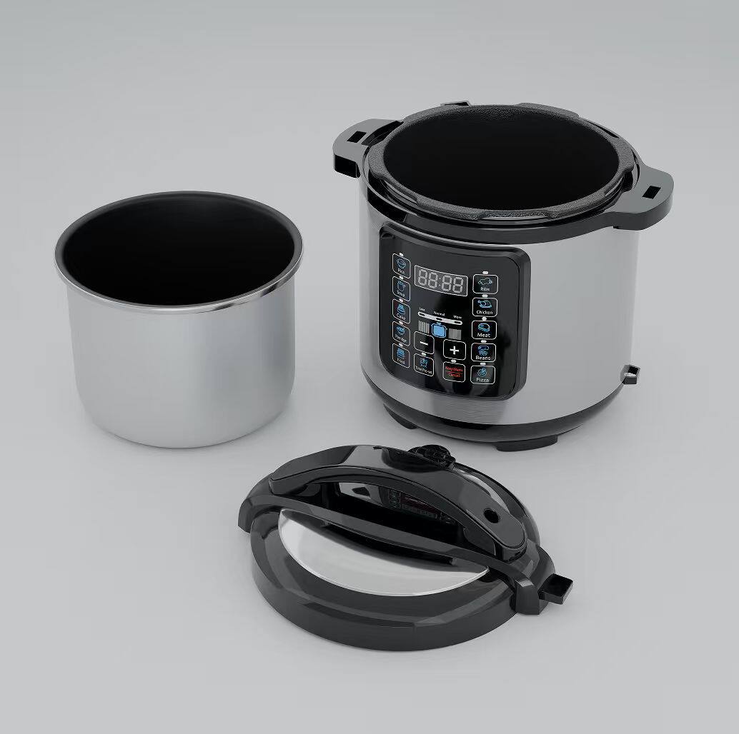 6L Electric Pressure Cooker for Home Use, 1000W Stainless Steel Rice Cooker, Cross-Border 110V/220V, One-Piece Drop Shipping Rice Cooker