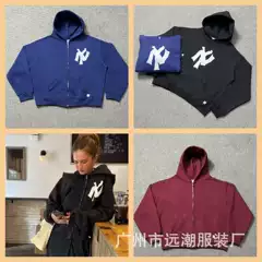 Cross-border foreign trade new AKIMBO new thick sweater coat men's and women's fleece-lined hoodie autumn and winter tide