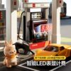 New large gas station toy car parking simulation garage model suit 3 years old 6 boys birthday gift