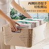 Plastic Storage Basket Household Large Cabinet Sundry Storage Basket Living Room Snack Toy Storage Box Dormitory Storage Basket