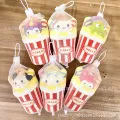 Popcorn sanrio [11cm] mixed hair mesh bag