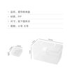 Anti-Oxidation Transparent Plastic Storage Box, Portable Large-Capacity Dust-Proof Jewelry Box, Necklace and Earrings Box, Organizing Jewelry Box