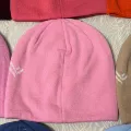 Pink-white label