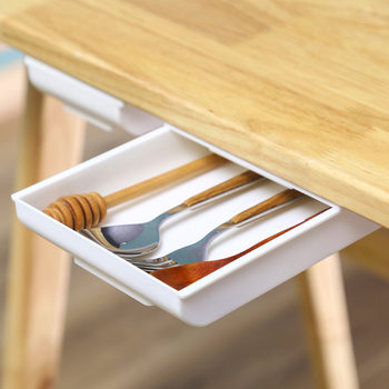 Punch-free Underfloor Drawer Invisible Storage Box Large Capacity Underfloor Invisible Storage Box Pull-out Underfloor Storage Rack