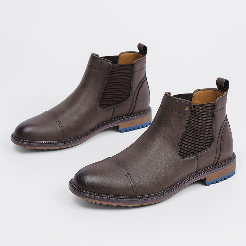 (Mới) Mã L1356 Giá 830K: Boot Cổ Thấp Nam Wetdi Big Size Ngoại Cỡ Phục Cổ Cổ Điển Giày Dép Nam Chất Liệu G03 Sản Phẩm Mới, (Miễn Phí Vận Chuyển Toàn Quốc).