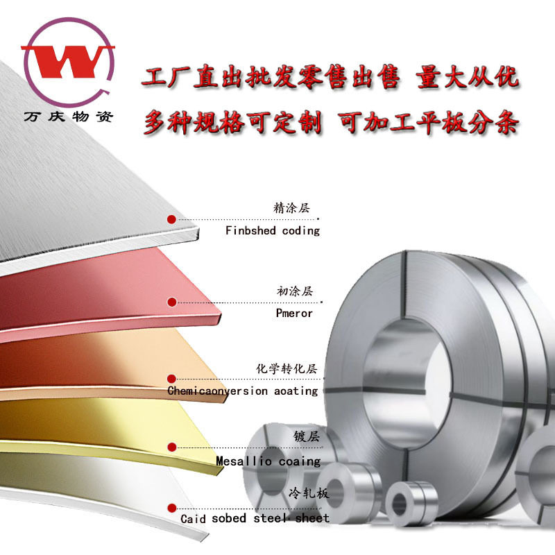 Foreign Trade Black Matte Color Coating Board Washing Machine Double Door Refrigerator Color Coating Processing Home Appliances Pcm Color Coating Steel Plate