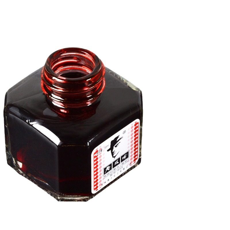 Boss brand ink fragrant pen ink 55ml bottled advanced non-carbon blue black red black blue ink