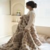 Tuscan Blanket Imitation Rabbit Blanket Bubble Velvet Blanket Double-sided Thickened Office Nap Blanket Sofa Cover Blanket