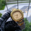 Baida grenade frosted shell with gold surface