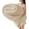 Waffle Lamb Velvet Blanket Thickeneded Winter Milk Velvet Blanket Nap Office Sofa Blanket Student Blanket