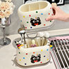 Chopstick Holder Storage Rack Knife Holder Kitchen Storage Rack Household No-Drill Knife and Chopstick Holder Wall-Mounted Chopstick Storage Box