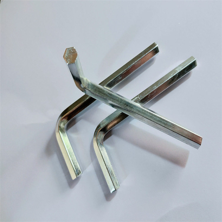 内六角扳手0.7 mm-10 mm平头内六角L型扳手 家具维修工具手动扳手