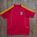 2008 spain home short sleeves