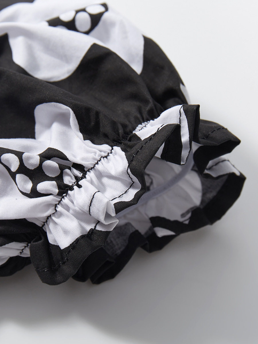 Kids' Clothing, Summer Girls' Short-sleeve Cotton Princess Dress