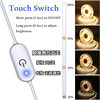 Led Touch Cob Light Strip Self-Adhesive Waterproof USB Plug-In 5V Flexible Light Strip Kitchen Wine Cabinet USB Dimmable