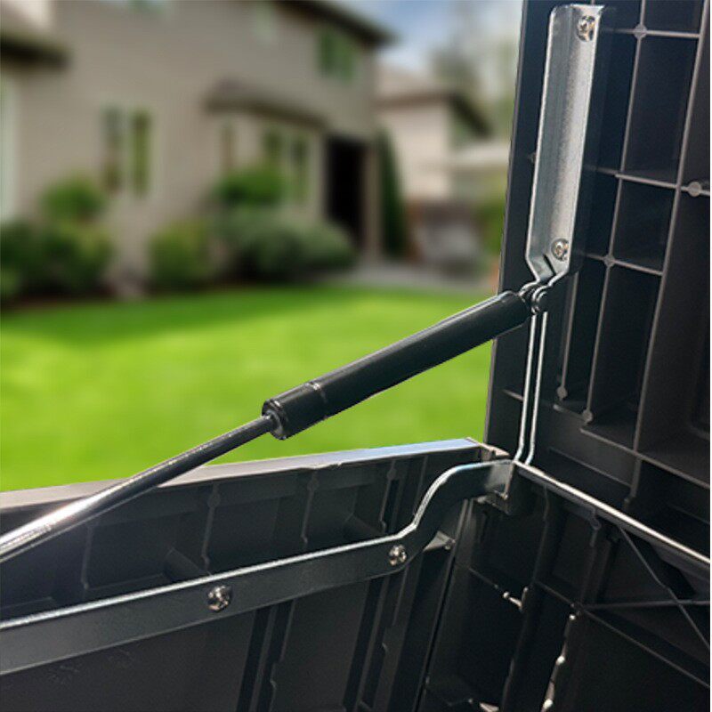 Factory Direct Sales Cross-Border Outdoor Courtyard Garden Plastic Storage Cabinet Waterproof and Wear-Resistant Storage Box Organizing and Storage Tools