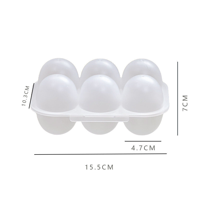 Egg storage box household refrigerator crisper egg storage special artifact egg rack with lid dustproof egg grid egg tray