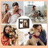 ✅ Cross-Border Pet Double-Sided Rotating Photo Frame 4X6 Photo Wooden Frame Dog Cat Pet Commemorative Photo Frame