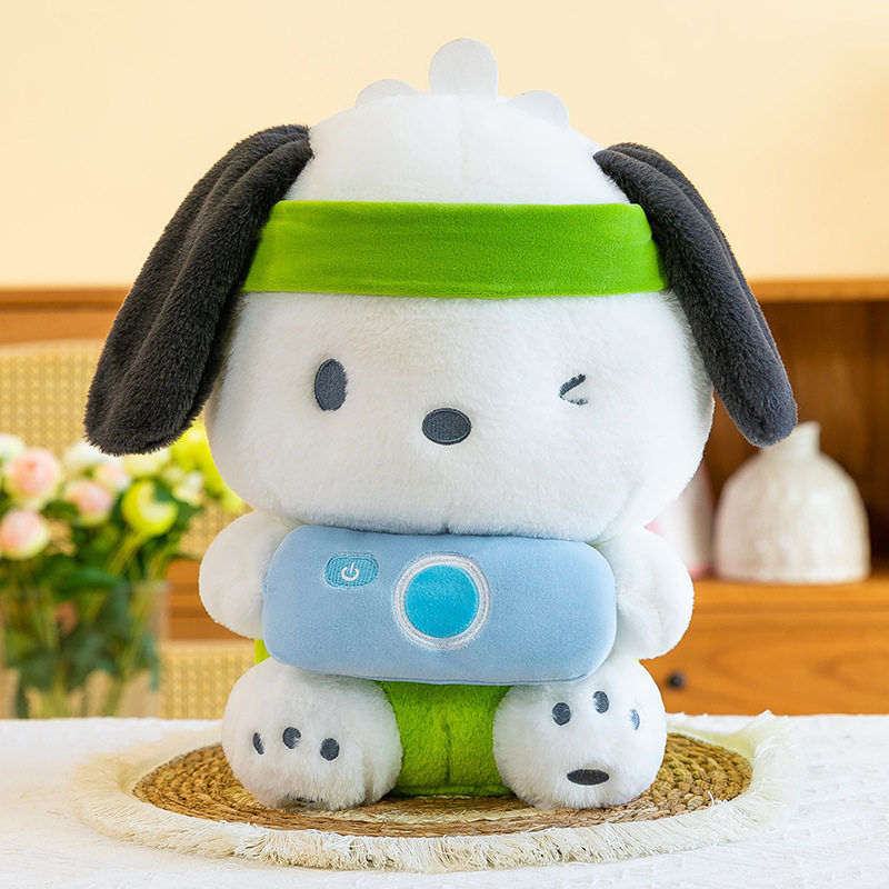 40厘米12寸大号毛绒玩具地推礼品娃娃婚礼互动公仔玩具活动定logo