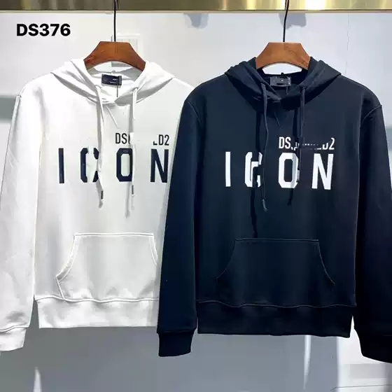 Dsq Lian D2 Aliexpress Amazon Cross-Border Foreign Trade Website Specializes in Men's Sweatshirts Dsquared2