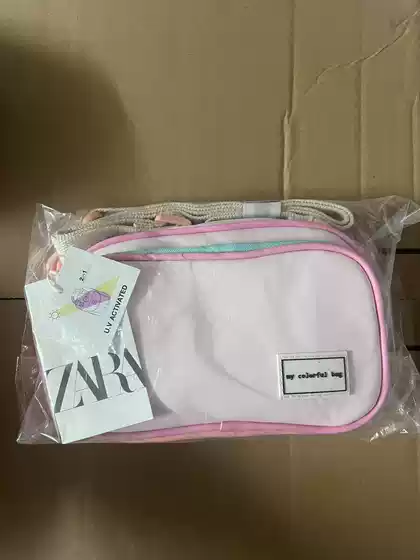 Exported to Europe 2025 New Pink Cute Girls Crossbody Bag Shoulder Bag Za