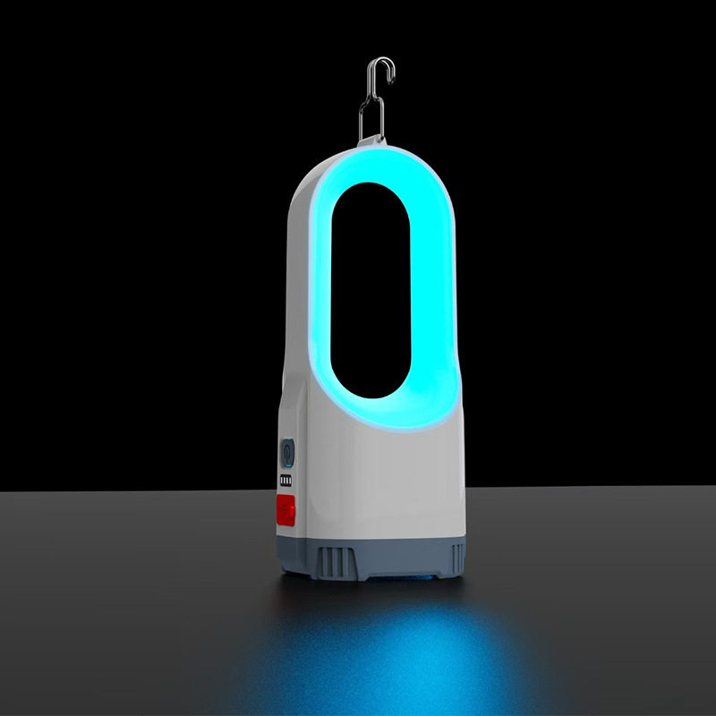 USB charging portable light mobile phone emergency charging outdoor camping light seven-color multi-function atmosphere light night light