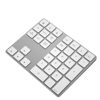 34-Key Rechargeable Bluetooth Numeric Keyboard Supports Mac Os System Laptop External Ultra-Thin Mini