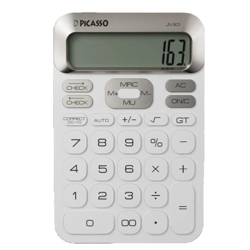 商务办公计算器大屏12 位大按键财务专用计算机礼品机算器